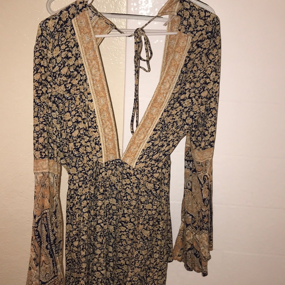 Free People Floral Romper